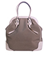Jacquard Frame Tote, back view